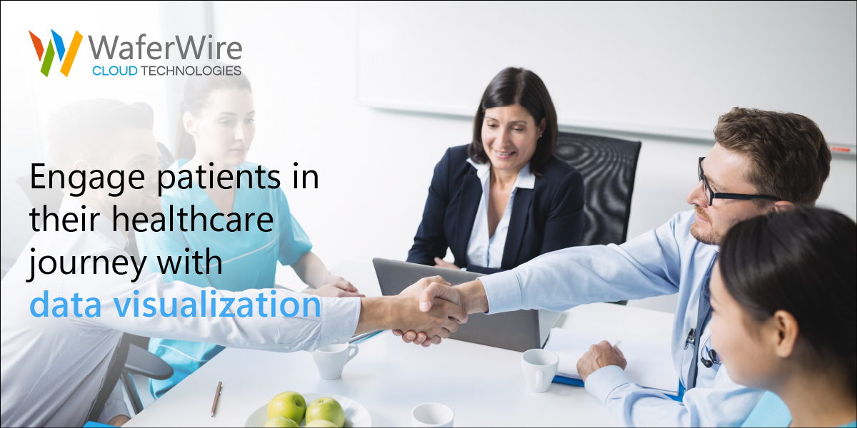 What are the strategies for effectively engaging patients in their healthcare journey using data visualization?
